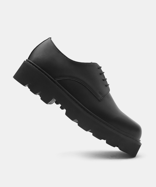 WETHEROAD（ウィーザロード）の「WTRD1203 CLIFF 4HOLE DERBY SHOES BALCK [230~290MM]（ドレスシューズ・メンズ・その他・23.5cm/23cm/24cm/24.5cm/25cm/25.5cm/26cm/26.5cm/27cm/27.5cm/28cm/28.5cm/29cm）」の6枚目の写真
