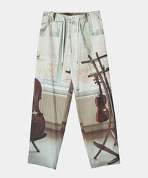 AFTERPRAY（アフタープレイ）の「リラックスドプリントコンフォートパンツホワイト（その他パンツ）」