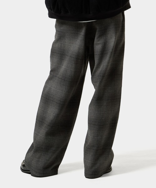 HUF TWO TUCK WIDE TROUSER ツータックワイドトラウザー TWO TUCK WIDE TROUSER（その他パンツ）｜HUF（ハフ）のファッション