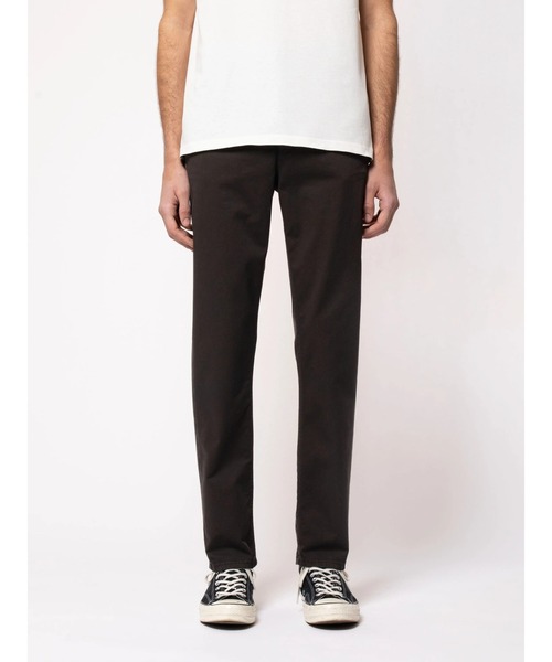 Nudie Jeans(ヌーディージーンズ)の「Nudie Jeans/ヌーディージーンズ Easy Alvin / スリムフィット4ポケットチノ / Beige(チノパンツ・メンズ・ベージュ・34/33/32/31/30/29/28)」の1枚目の写真