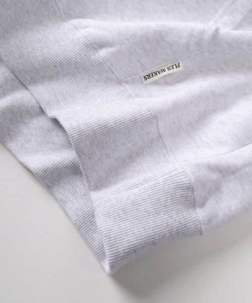 make a ray!（メイク ア レイ！）の「【72】【PLES】チェック ハートロゴ ショート丈 プルパーカー/ワンポイント刺繍/メンズ/レディース/ユニセックス（パーカー・レディース・ブラウン/ブラック/アッシュグレー・M/L）」の11枚目の写真