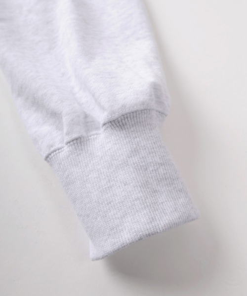 make a ray!（メイク ア レイ！）の「【72】【PLES】チェック ハートロゴ ショート丈 プルパーカー/ワンポイント刺繍/メンズ/レディース/ユニセックス（パーカー・レディース・ブラウン/ブラック/アッシュグレー・M/L）」の12枚目の写真