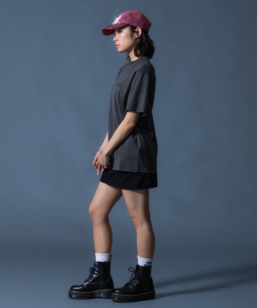 X-girl（エックスガール）の「FLAP POCKET MINI SKIRT（スカート・レディース・ブラック/カモフラージュ・S/M）」の4枚目の写真