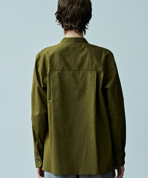 kha:ki（カーキ）の「「KHA:KI / カーキ」DRAPE TIE BLOUSE（シャツ/ブラウス・レディース・カーキ/ブラック・2/1）」の5枚目の写真