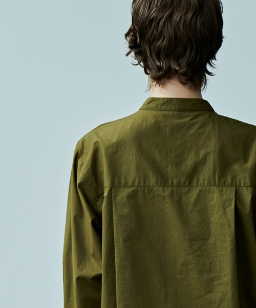 kha:ki（カーキ）の「「KHA:KI / カーキ」DRAPE TIE BLOUSE（シャツ/ブラウス・レディース・カーキ/ブラック・2/1）」の12枚目の写真