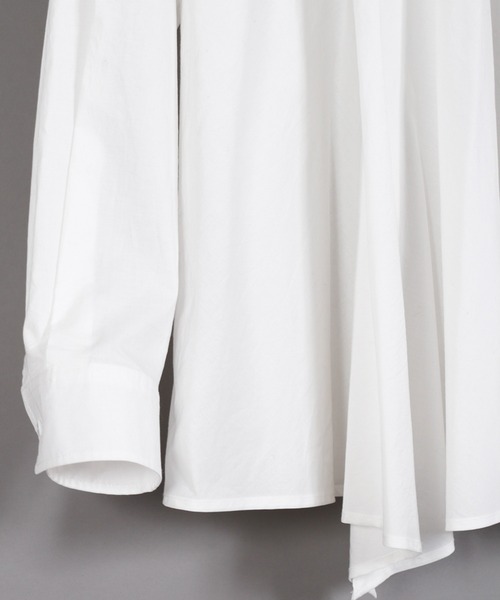 kha:ki（カーキ）の「「KHA:KI / カーキ」DRAPE TIE BLOUSE（シャツ/ブラウス・レディース・カーキ/ブラック・2/1）」の14枚目の写真