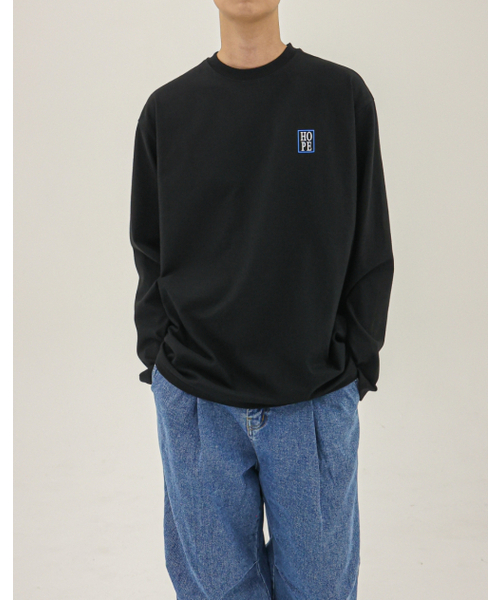 THESTORI（ザ・ストリ）の「[8数] ホープヘビー長袖Tシャツ (ブラック)（Tシャツ/カットソー・メンズ・その他・1(M)/2(L)/3(XL)）」の2枚目の写真