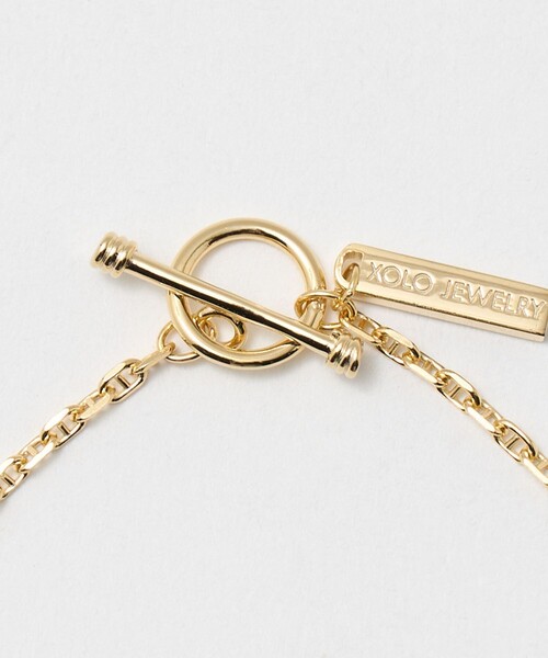 XOLO（ショロ）の「＜XOLO＞タイニー ソリッド アンカー リンク ネックレス（ネックレス・メンズ・ゴールド・FREE）」の3枚目の写真