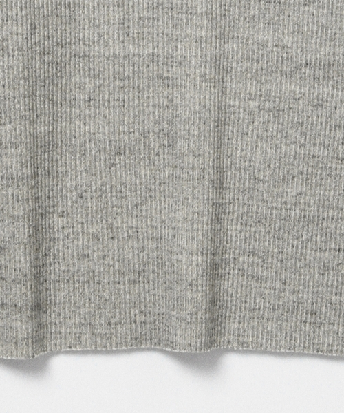 B:MING by BEAMS（ビーミングバイビームス）の「ビーミング by ビームス / テレコ後ろVネックプルオーバー 16SS（Tシャツ/カットソー・レディース・グレー/ネイビー・ONE SIZE）」の21枚目の写真