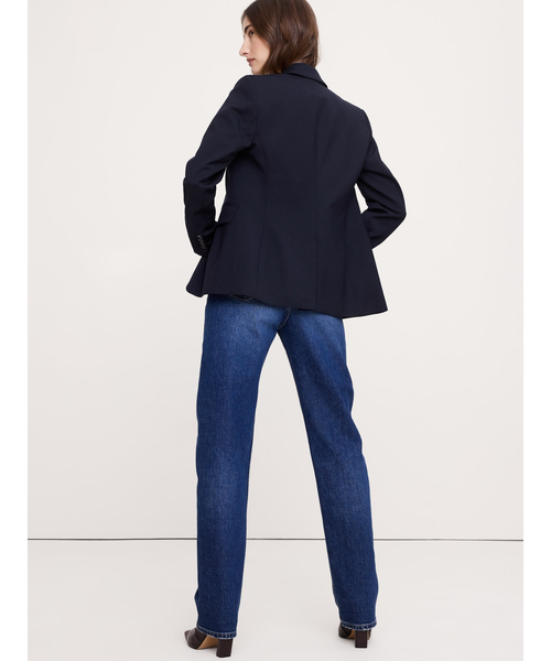 Banana Republic（バナナリパブリック）の「スリム イタリアン ウール ブレザー（テーラードジャケット・レディース・ブラック/ネイビー・2/0/8/6/4）」の4枚目の写真