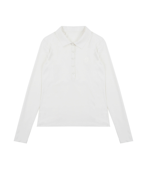 LORDLOAR（ロードロアル）の「クールスリム長袖PKTシャツホワイト（ポロシャツ・レディース・その他・LARGE/MEDIUM）」の6枚目の写真