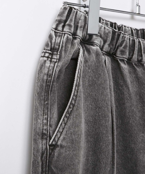 LEPSIM（レプシィム）の「イージーデニムパンツ　630150（デニムパンツ・レディース・ライトブルー/グレー系その他/ブルー/ピンク・FREE）」の7枚目の写真