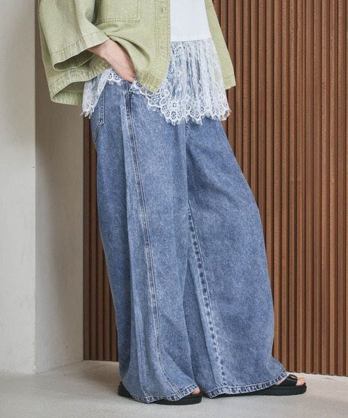 イージーデニムパンツ 630150【KKfashion紹介アイテム】（デニムパンツ