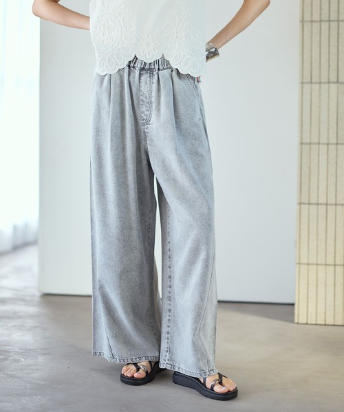 イージーデニムパンツ 630150【KKfashion紹介アイテム】（デニムパンツ