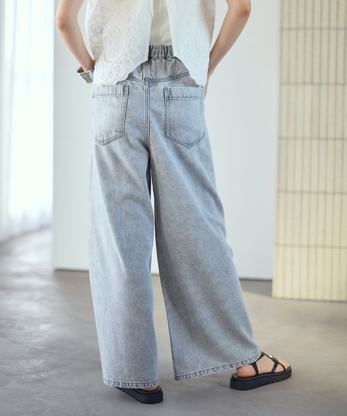 イージーデニムパンツ 630150【KKfashion紹介アイテム】（デニムパンツ