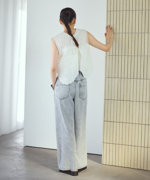 イージーデニムパンツ 630150【KKfashion紹介アイテム】（デニムパンツ