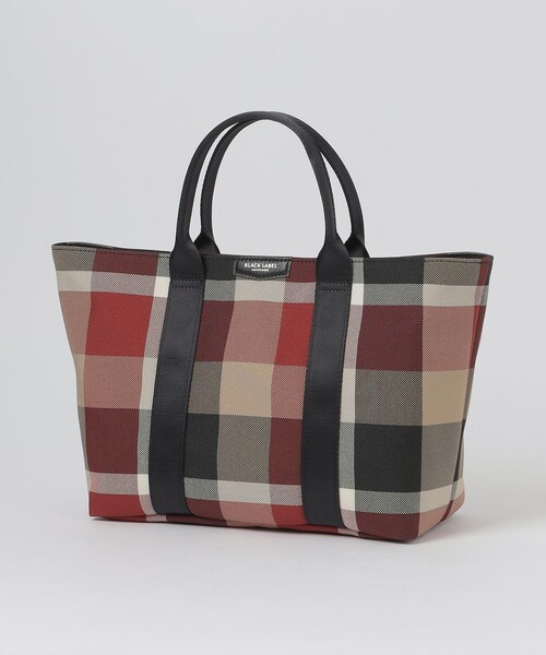 BLACK LABEL CRESTBRIDGE チェック柄トートバッグ クレストブリッジチェックランチトート（トートバッグ）｜BLACK LABEL