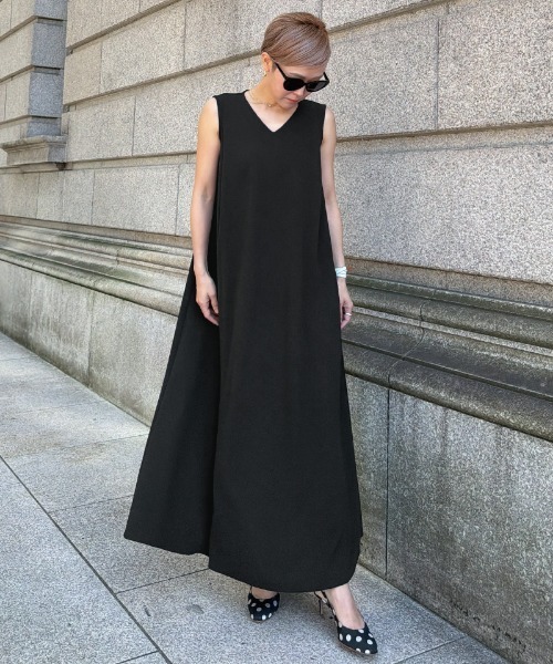 JENNE(ジェンヌ)の「カットソーリラックスワンピース(ワンピース・レディース・ピンク系/ブラック・SMALL/MEDIUM/LARGE)」の10枚目の写真