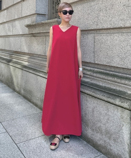 JENNE(ジェンヌ)の「カットソーリラックスワンピース(ワンピース・レディース・ピンク系/ブラック・SMALL/MEDIUM/LARGE)」の13枚目の写真