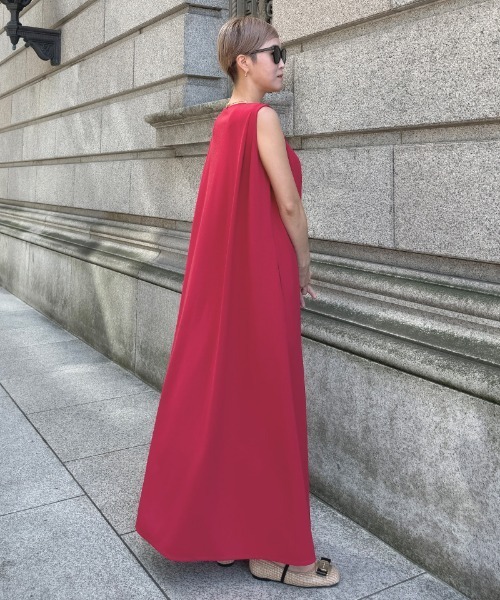 JENNE(ジェンヌ)の「カットソーリラックスワンピース(ワンピース・レディース・ピンク系/ブラック・SMALL/MEDIUM/LARGE)」の14枚目の写真