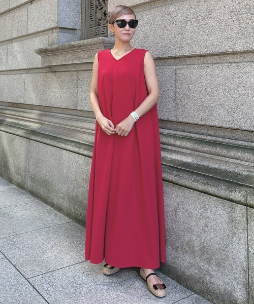 JENNE(ジェンヌ)の「カットソーリラックスワンピース(ワンピース・レディース・ピンク系/ブラック・SMALL/MEDIUM/LARGE)」の20枚目の写真