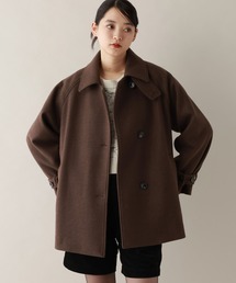 RAGEBLUE（レイジブルー）の「メルトンスタンドショートコート（ステンカラーコート）」