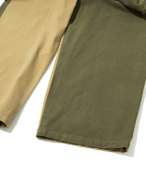 CUBE SUGAR（キューブシュガー）の「CUBE SUGAR/キューブシュガー　ピーチツイル x コーデュロイ サロペットパンツ（サロペット/オーバーオール・レディース・その他1/ブラック・FREE）」の5枚目の写真