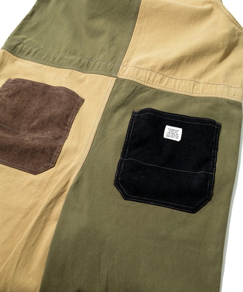 CUBE SUGAR（キューブシュガー）の「CUBE SUGAR/キューブシュガー　ピーチツイル x コーデュロイ サロペットパンツ（サロペット/オーバーオール・レディース・その他1/ブラック・FREE）」の15枚目の写真