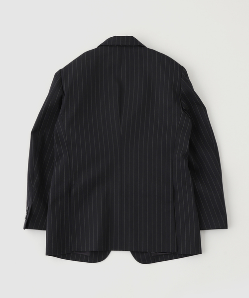 BEN DAVIS（ベンデイビス）の「BEN DAVIS（ベン デイビス）Stripe Tailored Jacket（その他アウター・メンズ・ブラック・X-LARGE/LARGE/MEDIUM）」の2枚目の写真