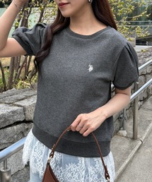 U.S. POLO ASSN.(���[�G�X�|���A�b�X��)�́yU.S. POLO ASSN.�z�����|�C���g�h�J �o���[���X���[�u�@�X�E�F�b�gTee(T�V���c/�J�b�g�\�[)