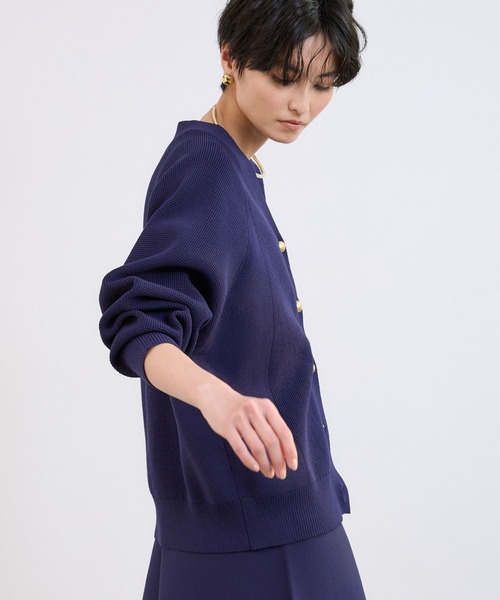 BARNYARDSTORM（バンヤードストーム）の「BARNYARDSTORM / 金ボタンドルマンカーディガン＜セットアップ対応＞【WEB限定】（カーディガン/ボレロ・レディース・ブルー系その他/ネイビー/ホワイト・FREE）」の11枚目の写真