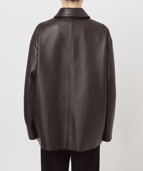 AP STUDIO（エーピーストゥディオ）の「レザージャケット（その他アウター・レディース・ブラウン・FREE）」の9枚目の写真