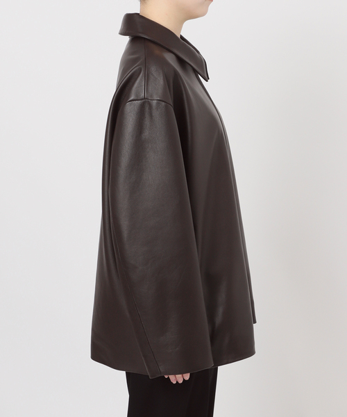 AP STUDIO（エーピーストゥディオ）の「レザージャケット（その他アウター・レディース・ブラウン・FREE）」の10枚目の写真