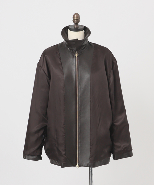 AP STUDIO（エーピーストゥディオ）の「レザージャケット（その他アウター・レディース・ブラウン・FREE）」の15枚目の写真