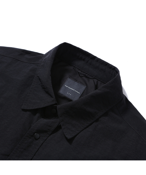 MOIF（モイフ）の「[AW24]GEAR POCKET SHIRT / BLACK RIPSTOP（シャツ/ブラウス・メンズ・その他・S/M）」の4枚目の写真
