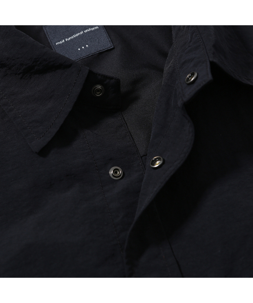 MOIF（モイフ）の「[AW24]GEAR POCKET SHIRT / BLACK RIPSTOP（シャツ/ブラウス・メンズ・その他・S/M）」の6枚目の写真