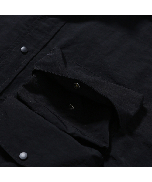 MOIF（モイフ）の「[AW24]GEAR POCKET SHIRT / BLACK RIPSTOP（シャツ/ブラウス・メンズ・その他・S/M）」の7枚目の写真