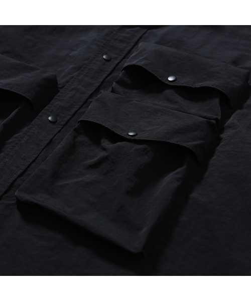 MOIF（モイフ）の「[AW24]GEAR POCKET SHIRT / BLACK RIPSTOP（シャツ/ブラウス・メンズ・その他・S/M）」の8枚目の写真
