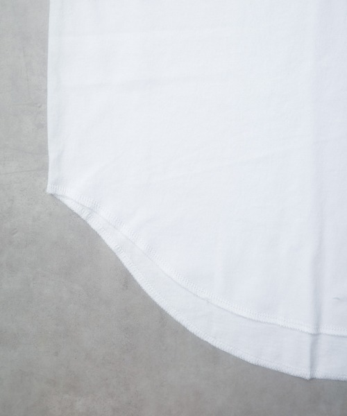B.I.D.(ビーアイディー)の「《ミドルウエイト天竺 ラグラン8分袖Tシャツ》(Tシャツ/カットソー・レディース・ホワイト×グリーン/ホワイト×ブルー/ホワイト×ブラック/ブラック×ホワイト/ホワイト×ネイビー・MEDIUM)」の8枚目の写真