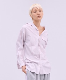 THINGS THAT MATTER | SAILOR BLOUSING STRIPE SHIRT / セーラー ブラウジング ストライプ シャツ(シャツ/ブラウス)