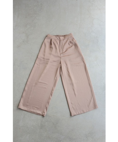 cawaii(カワイイ)の「大人の艶足し 光沢パンツ(その他パンツ・レディース・ネイビー/ベージュ/オレンジ・M-Long/M-Short/L-Long/L-Short)」の6枚目の写真