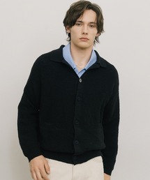 LURAKU | 【LURAKU】sheer knit polo cardigan / シアーニットポロカーディガン(カーディガン/ボレロ)