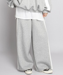 by LEGNA（バイレグナ）の「【選べる丈感】サイドライン スウェット ワイドパンツ（その他パンツ）」