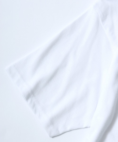 Salong hameu(サロン ハミュー)の「ラーメンもぐもぐキャットTシャツ/中華風グラフィック フォトプリント ビッグシルエット ストリート(Tシャツ/カットソー・メンズ・ホワイト/ブラック・L/M/S)」の9枚目の写真