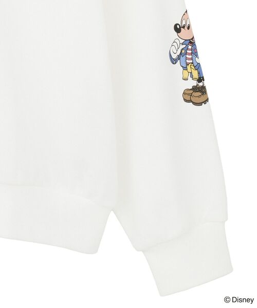 Disney（ディズニー）の「ミッキー&フレンズ/スウェット（スウェット・レディース・パープル/ライトブルー/オフホワイト/杢グレー・FREE）」の21枚目の写真