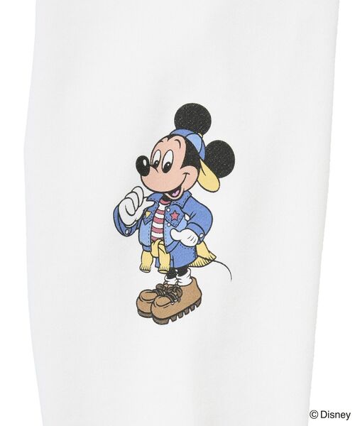 Disney（ディズニー）の「ミッキー&フレンズ/スウェット（スウェット・レディース・パープル/ライトブルー/オフホワイト/杢グレー・FREE）」の16枚目の写真