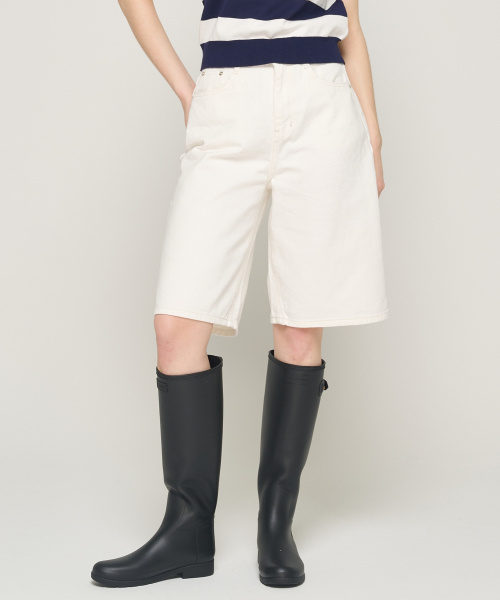 CARGOBROS FOR WOMAN(カーゴブロスフォーウィメン)の「ベーシックコットンバミューダパンツ(アイボリー)(その他パンツ・レディース・その他・SMALL/MEDIUM/LARGE)」の8枚目の写真