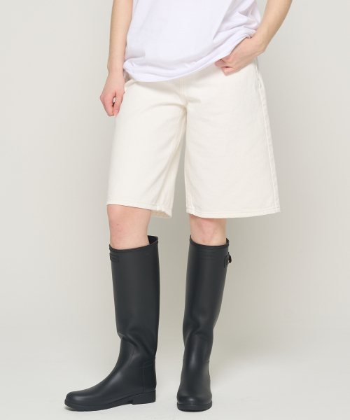 CARGOBROS FOR WOMAN(カーゴブロスフォーウィメン)の「ベーシックコットンバミューダパンツ(アイボリー)(その他パンツ・レディース・その他・SMALL/MEDIUM/LARGE)」の2枚目の写真