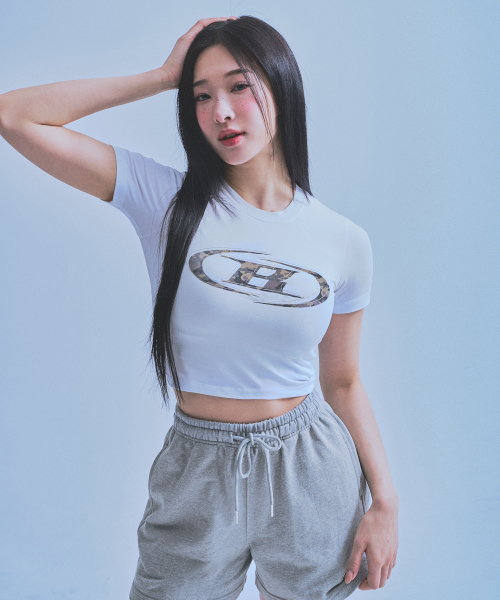 BORN TO WIN（ボーントゥウィン）の「W CHROME B SHORTS [MELANGE GREY]（その他パンツ・レディース・その他・1/2）」の7枚目の写真