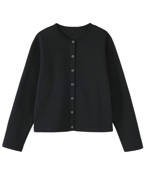 無印良品（ムジルシリョウヒン）の「婦人　スウェットカーディガン（カーディガン/ボレロ・レディース・ブラック/ブラウン系/オフホワイト/ライトイエロー・M/L/XL/S）」の13枚目の写真